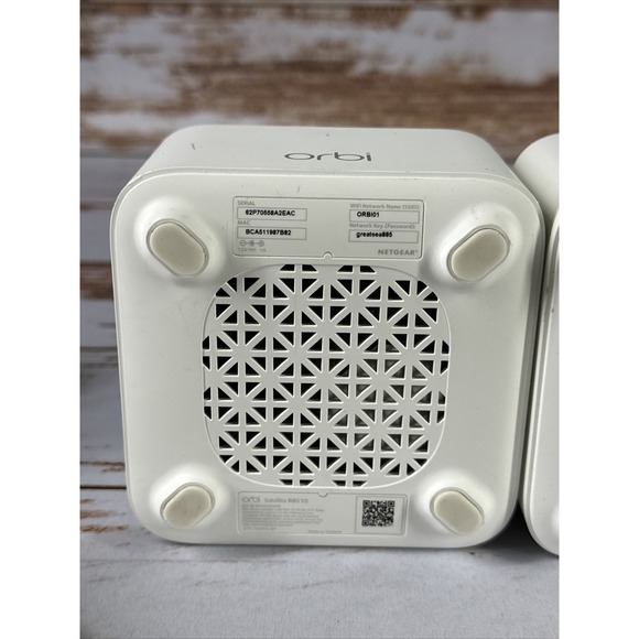 ORBI RBR10 WiFi Mesh Router + 2 RBS10 Satellites - Used Tested - Picture 5 of 9